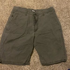 Vans shorts.